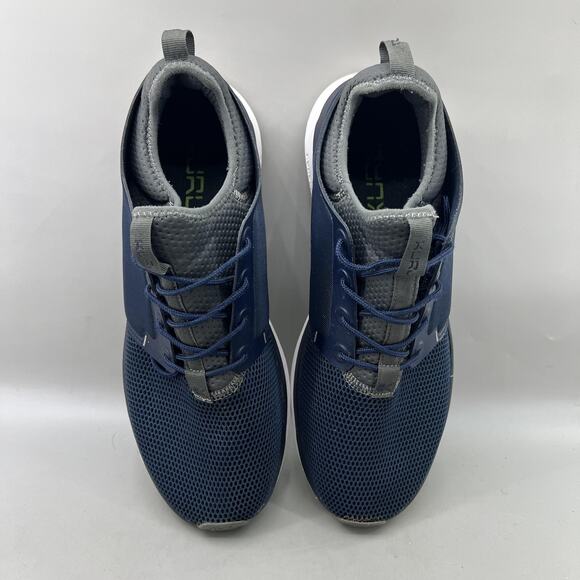 KURU Atom Running Shoes Men Size 13 Blue White Mesh Comfort Cushion Low Sneakers main image 4